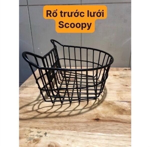 Rổ scoopy 23/24 Đen